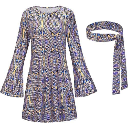 Robe à paillettes pour danser le disco et célébrer le carnaval sur un thème années 70