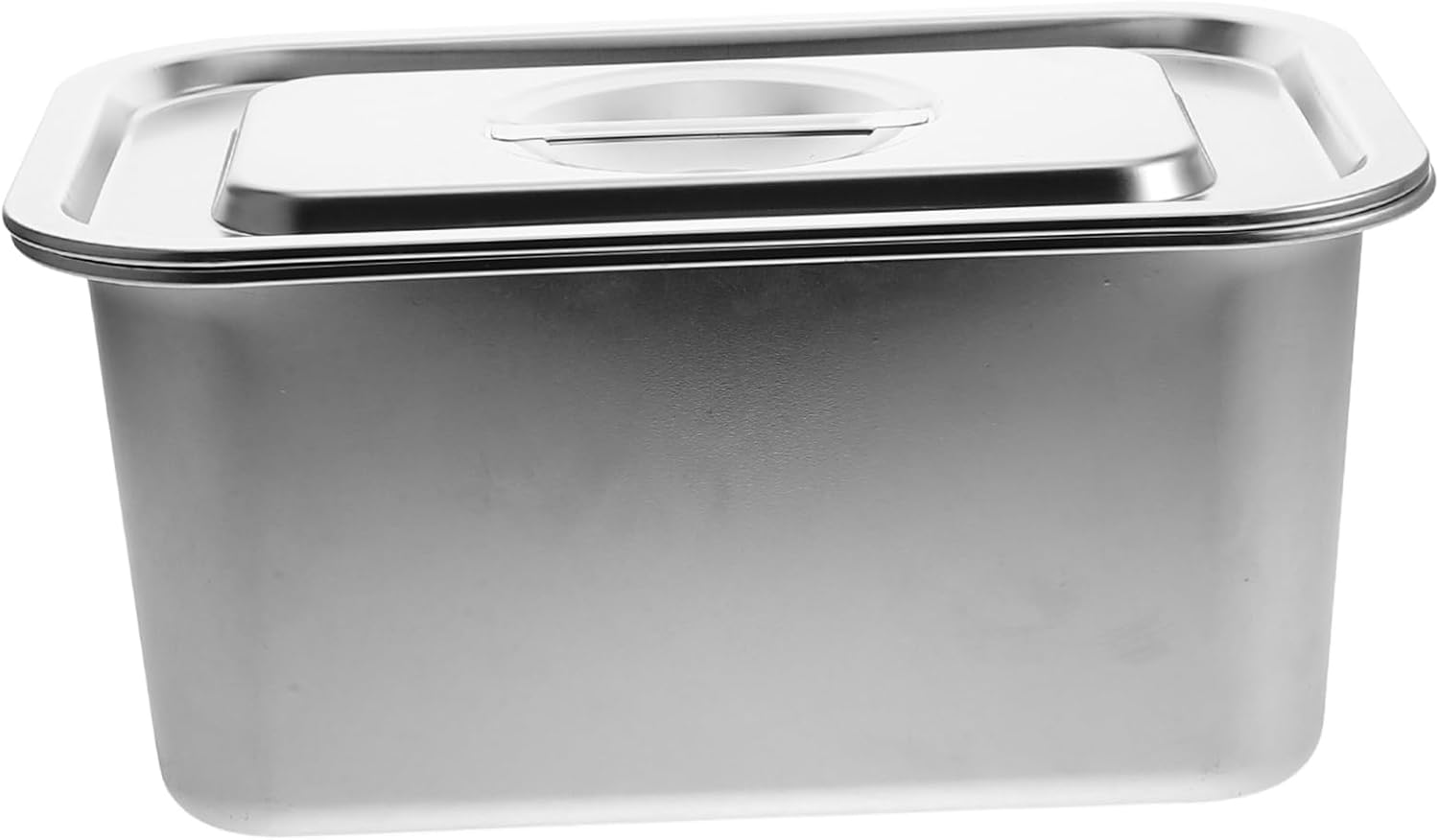 Kitchen Storage Bin with Lid Stainless Steel Compost Bin Compact Design for Efficient Food Waste Separation and Composting