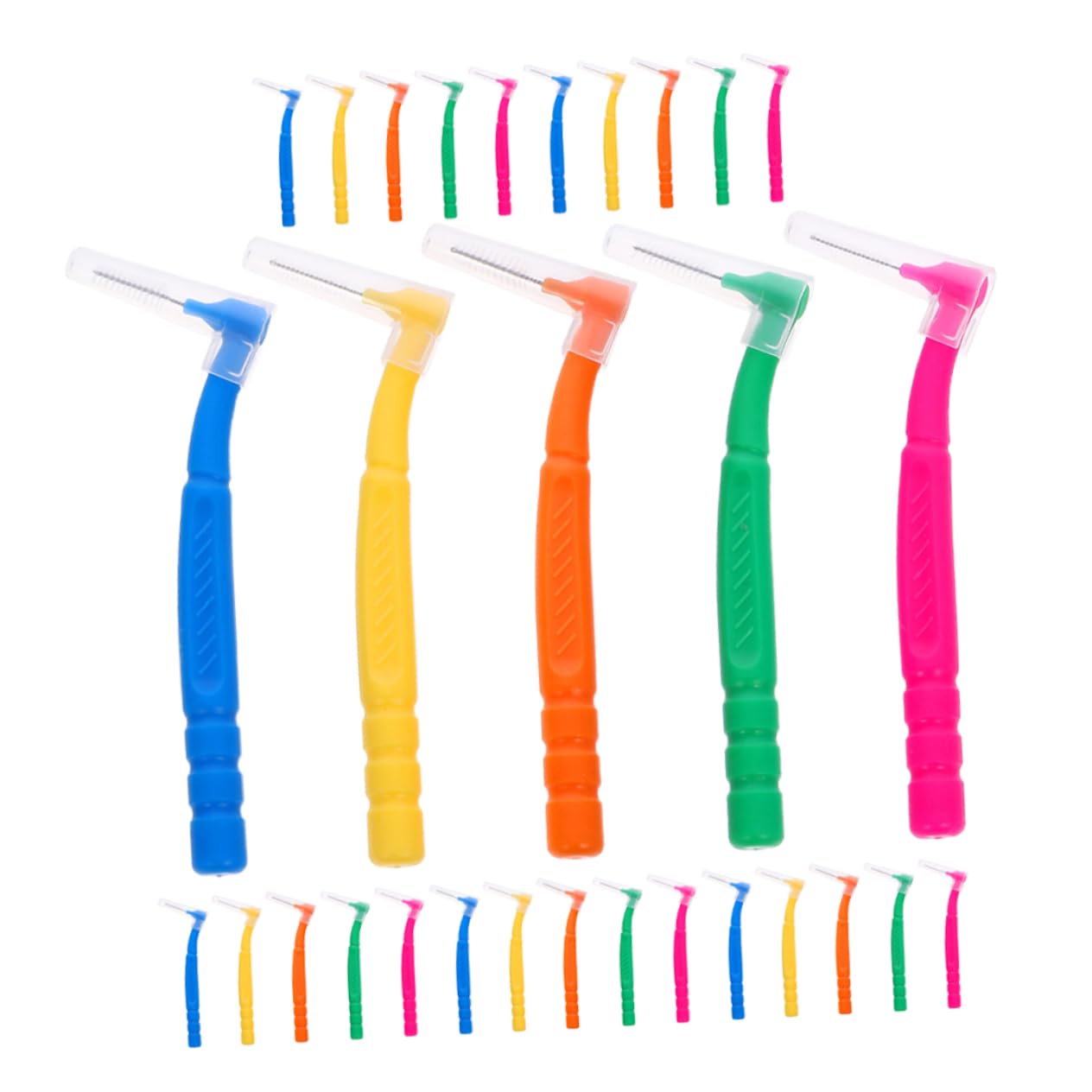 FOMIYES 3 Set Spazzolino Da Denti Per Apparecchi Ortodontici Spazzola Per La Pulizia Spazzola Per Denti Sani 30 Pezzi * 3