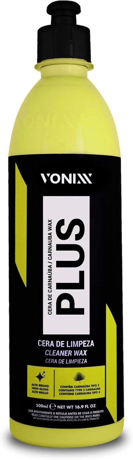Vonixx Carnauba Plus Cleaner Wax 16.9 fl oz (500 ml)