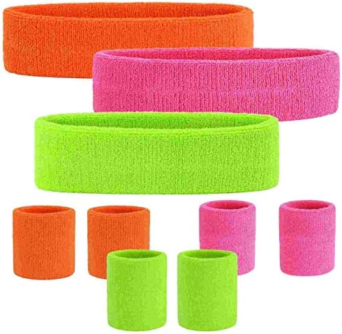 PATIKIL Sports Wristband Sweatbands Pour Hommes Et Femmes, 2