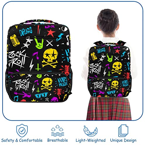 Zaino da viaggio Zaino da viaggio Bookbag Rock 'N'...