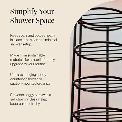 Kitsch Shower Caddy Hanging with Suction Cup - image 5