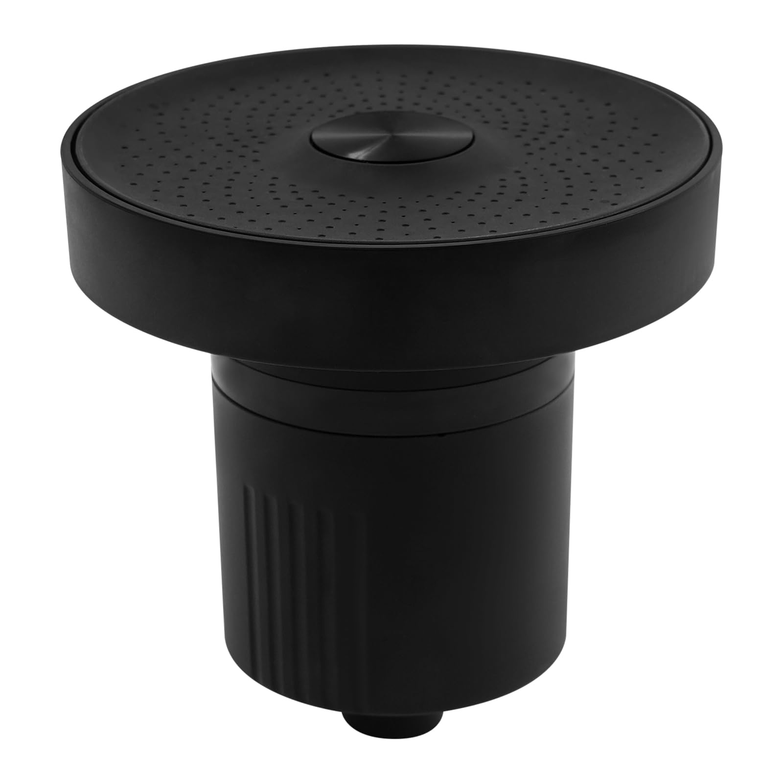 WooDerson Duschfilter, Duschkopf, Filterduschkopf mit Wassersparendem Hochdruck, Hochwertigem ABS Material, Hautpflege Filter, Zertifiziert nach NSF-177, Schwarz