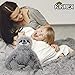 KINREX Sloth Stuffed Animal – Sloths Plush Toys for Kids, Babies, Adults, Realistic Three Toed Sloth Toy Plushie, Gifts for Thanksgiving, Christmas, Birthday, Easter, Gray Measures 13 Inches