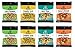 Eden Foods Pocket Snacks 4 Flavor 8 Bag Variety Bundle, 2 each: Spicy Pumpkin, Pumpkin Seeds, Quiet Moon, Tamari Almonds (1 Ounce)