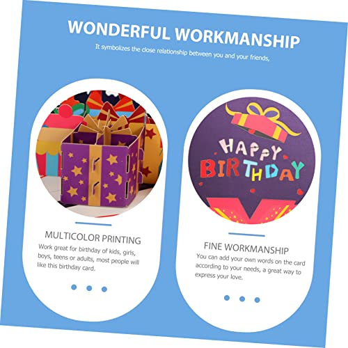 SEWACC Cartão Pop-Up De Aniversário Cartões De Aniversário Para Namorado O Escritório Cartões De Ani
