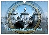 Marinestützpunkt Kiel (Wandkalender 2026 DIN A4 quer), CALVENDO Monatskalender: "Leinen los" - Eindrücke aus dem Marinestützpunkt Kiel (CALVENDO Technologie)