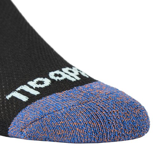 Men's Performance No-Show Socks – XXL Size 15–18 – 3-Pack Coolmax Padded Athletic Socks for Big Feet Comfort3