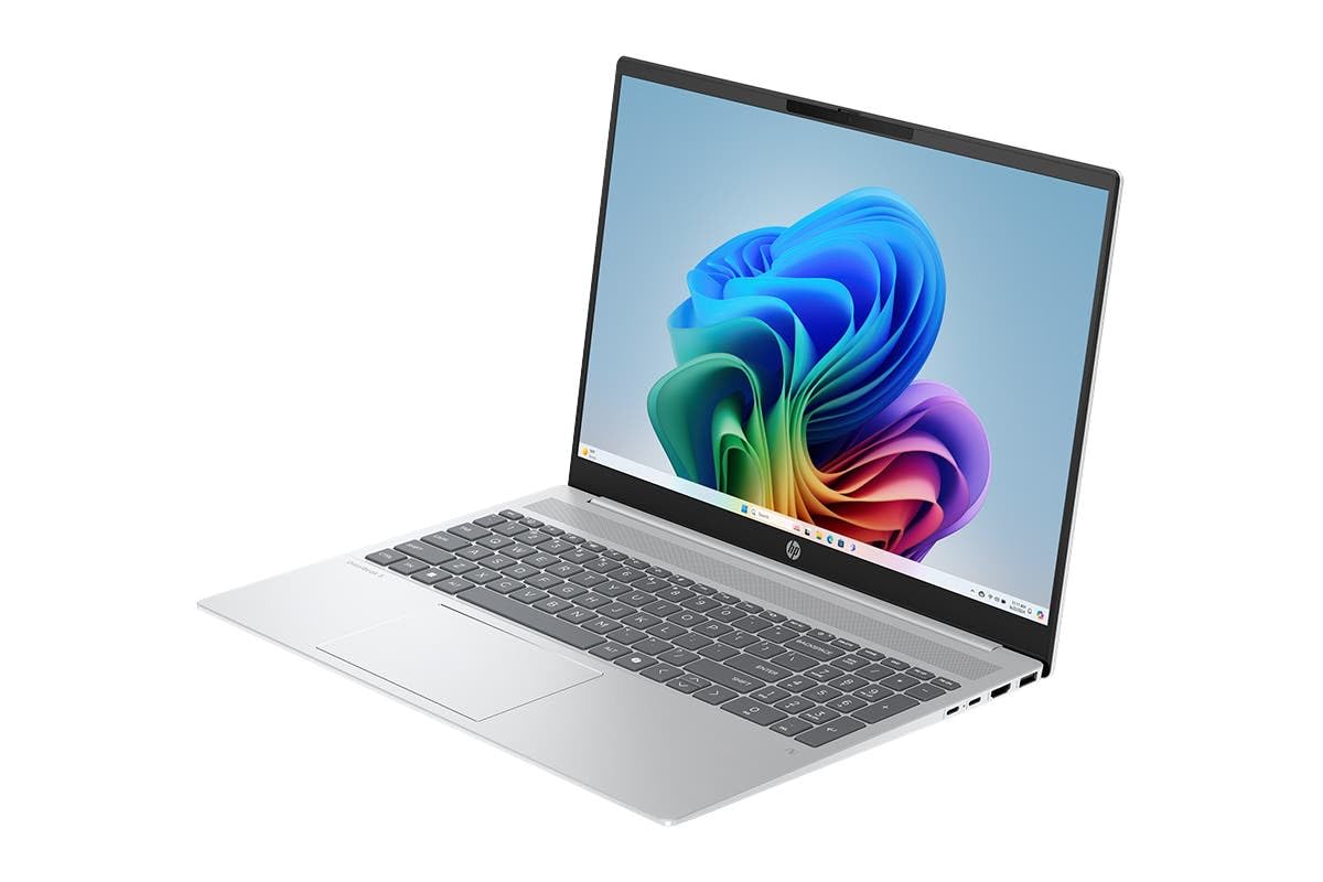 HP Omnibook 5 - Computer portatile AI da 16", AMD Ryzen AI 7 350, PC Copilot+, touchscreen 2K (1920 x 1200), memoria da 16 GB, SSD da 1 TB, Windows 11 Home