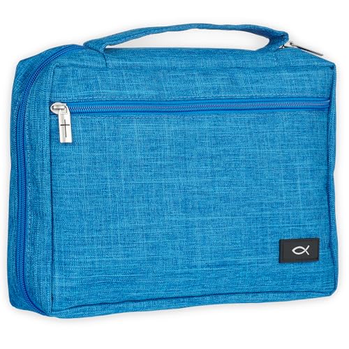 Christian Art Gifts Polyester Bible Cover for Men & Women