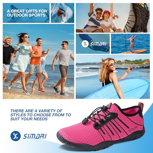 SIMARI Water Shoes for Women Men - Barefoot Quick-Dry Aqua Socks | Lightweight Swim Shoes for Surfing, Swimming, Beach Sports, Kayaking, Diving | Non-Slip Design by SIMARI - Image 6
