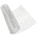 AUTOT 40"x13" Car Grille Sheet 12x6mm Rhombic Type Silver