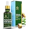 Tree of Life Beauty Hyaluronic Acid Serum, Skin Brightening Face Oil for Dark and Age Spots, Facial Serums for Dry and Sensitive Skin Care with Vitamin E for Soft Smooth Skin, 2 Fl Oz
