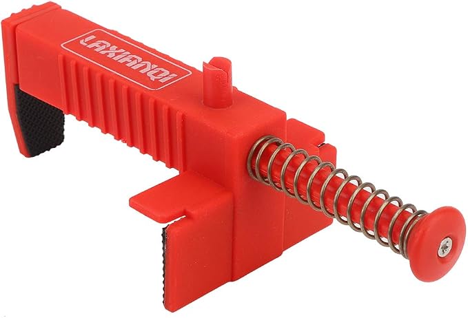 Clips para Línea de Albañilería Paquete de 2 Sujetadores de Cuerda para Albañilería Color Rojo Construcción Durable de Plástico miniatura 8