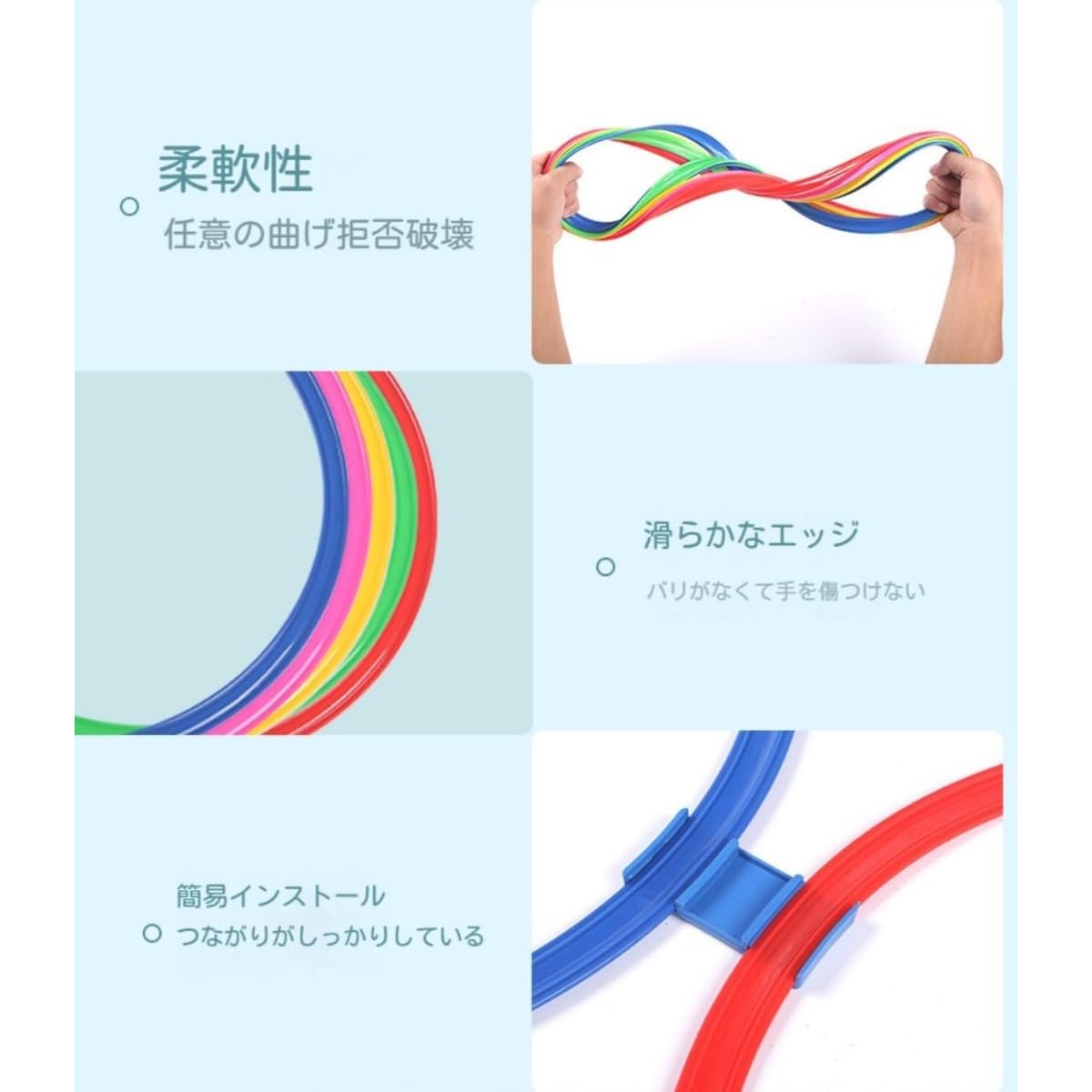 Amazon | Rcuihak 28cm/38cm/48cm 子供 けんけんぱ 遊具 子供