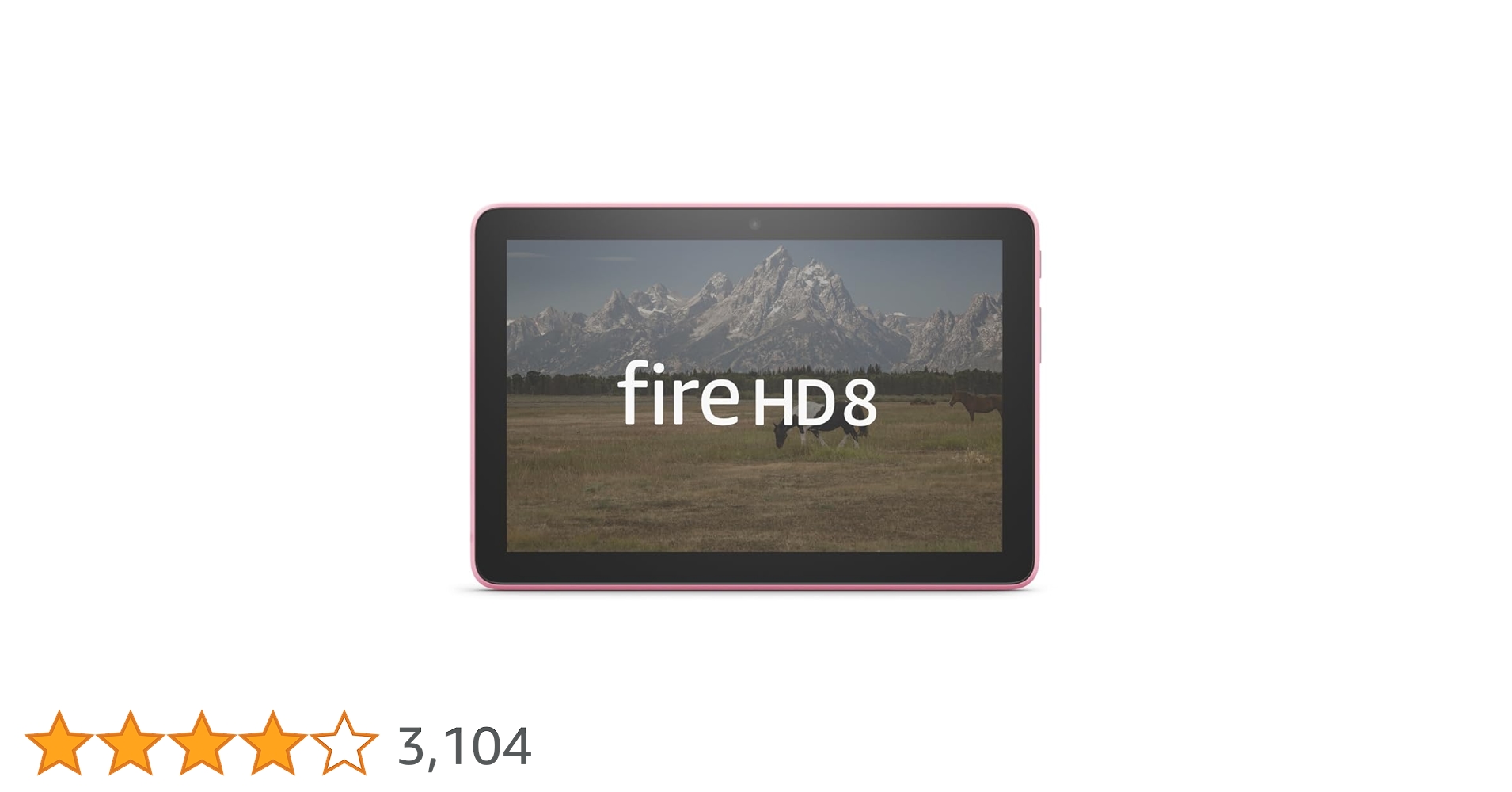 Amazon.co.jp: Fire HD 8 タブレット ローズ - 8インチHD