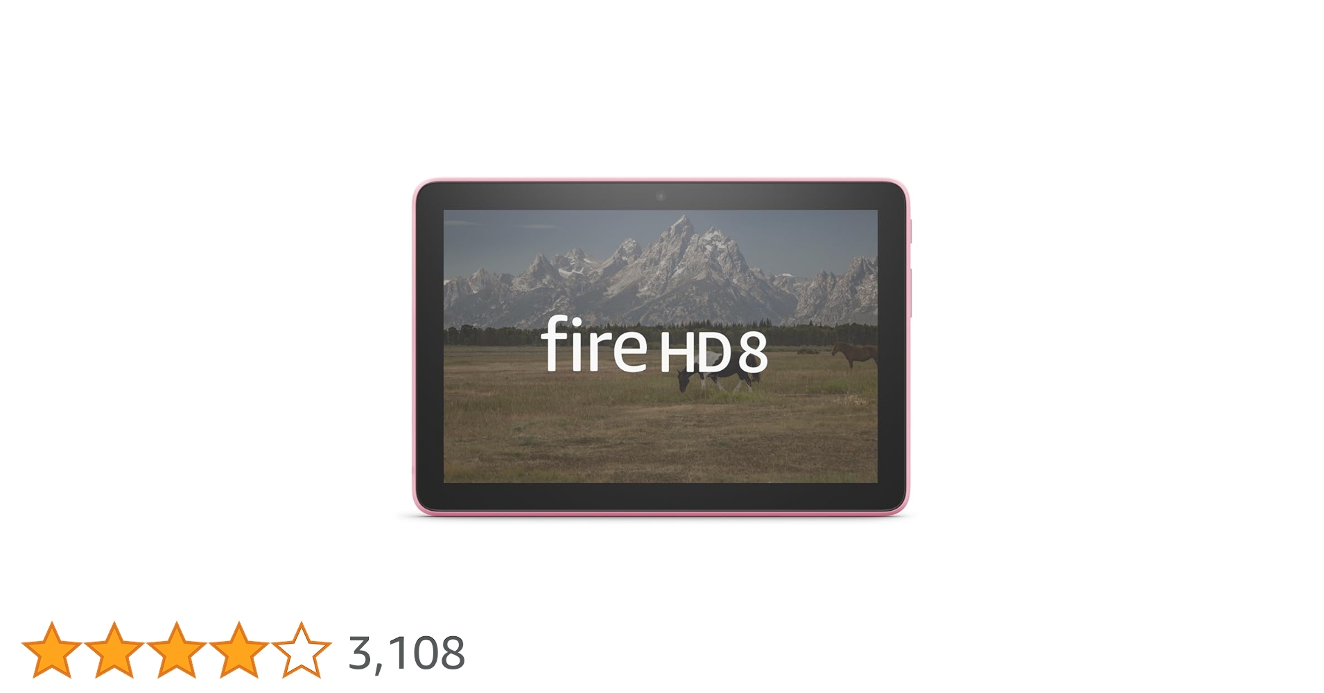 Amazon.co.jp: Fire HD 8 タブレット ローズ - 8インチHD
