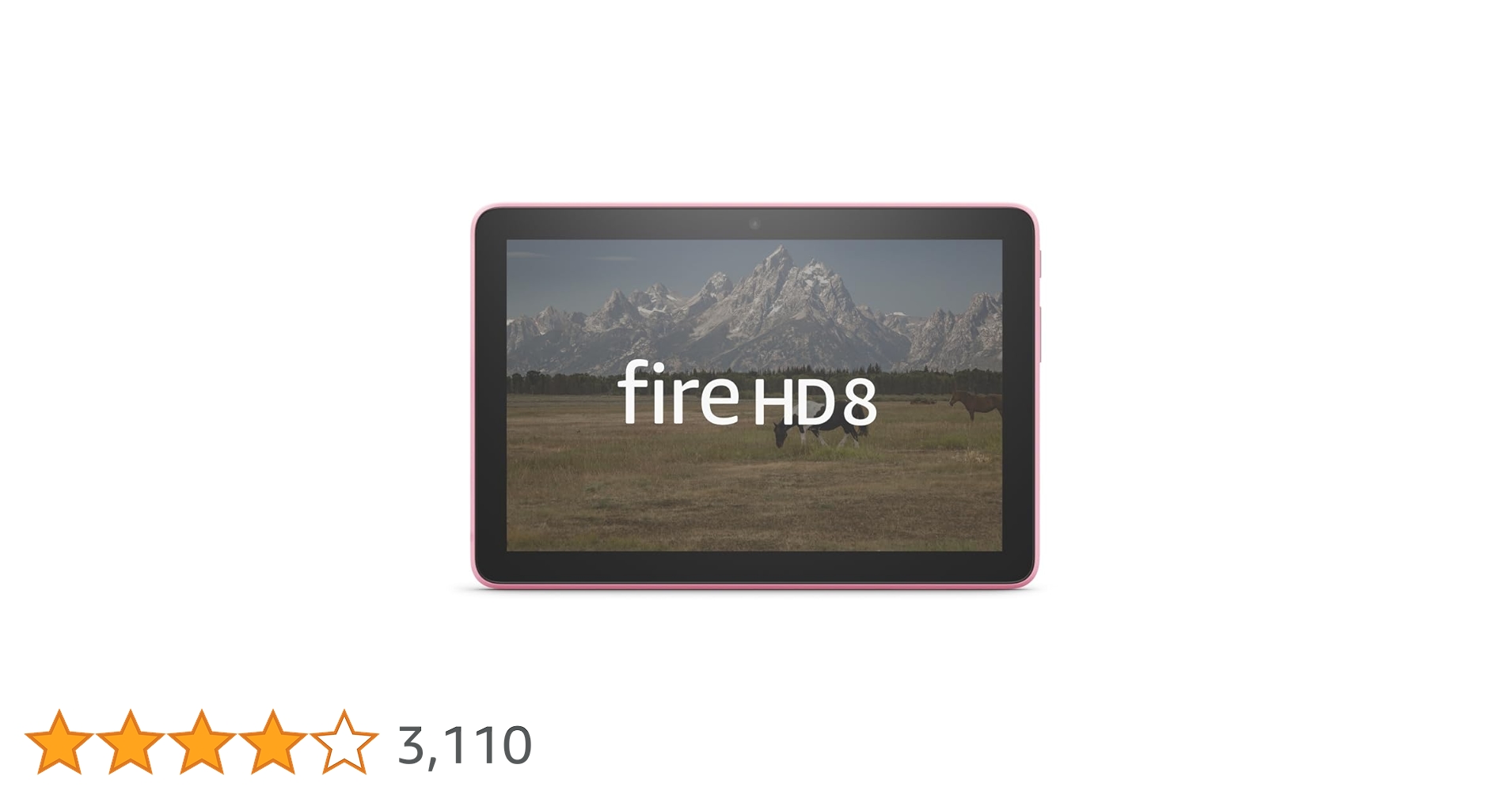 Amazon.co.jp: Fire HD 8 タブレット ローズ - 8インチHDディスプレイ