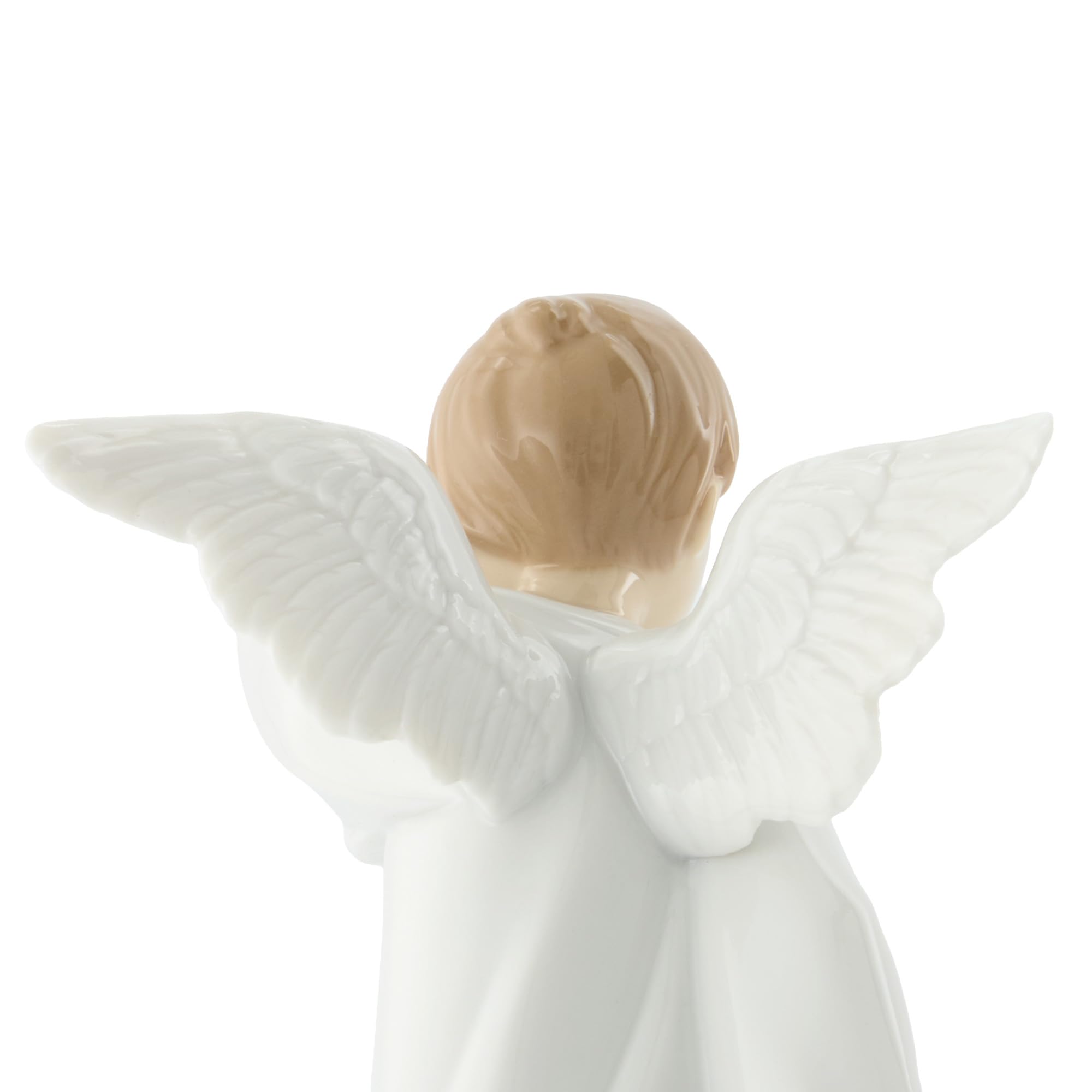NAO Watching Over You.porcelanowa figurka anioła stróża.
