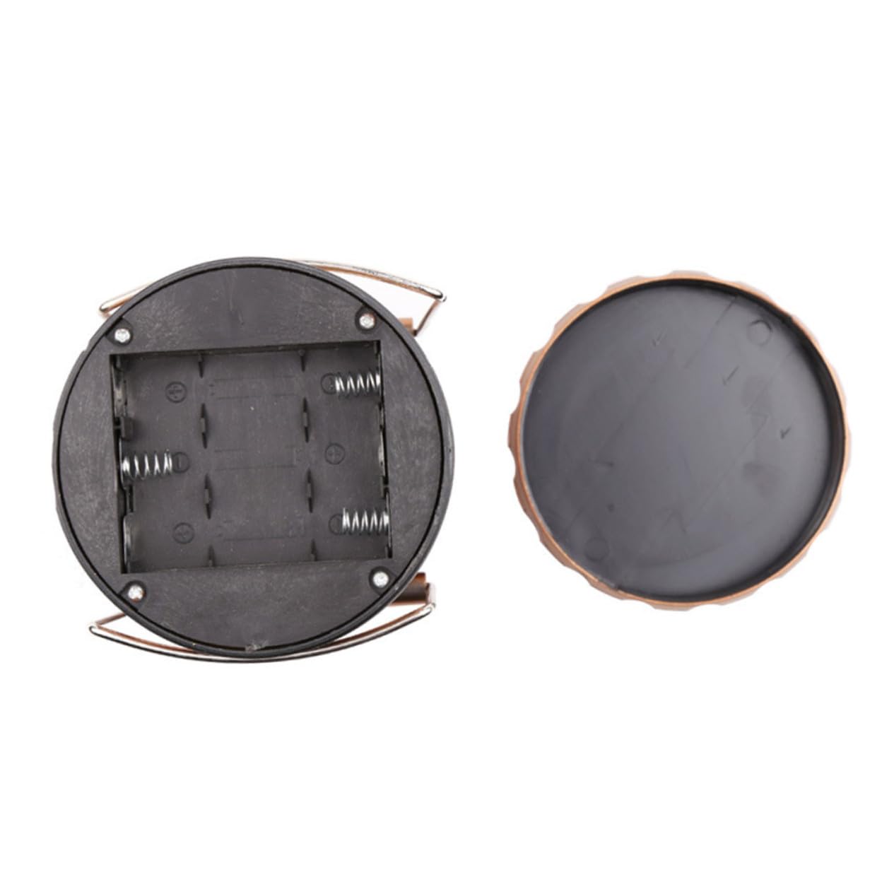 Lanterna LED Solare da Campeggio Ricaricabile Portatile 2 Pezzi | 0, 6 W e 50 Lumen, Struttura Abs PC e Led, Maniglia Inclusa e Design Telescopico
