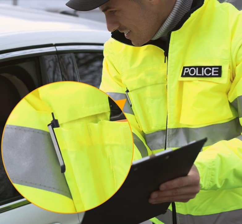 Miniatura 7 de Llave de bolsillo universal redonda para esposas, llaves de policía de 4 pulgadas con clip para todos los puños de mano de la serie estándar,