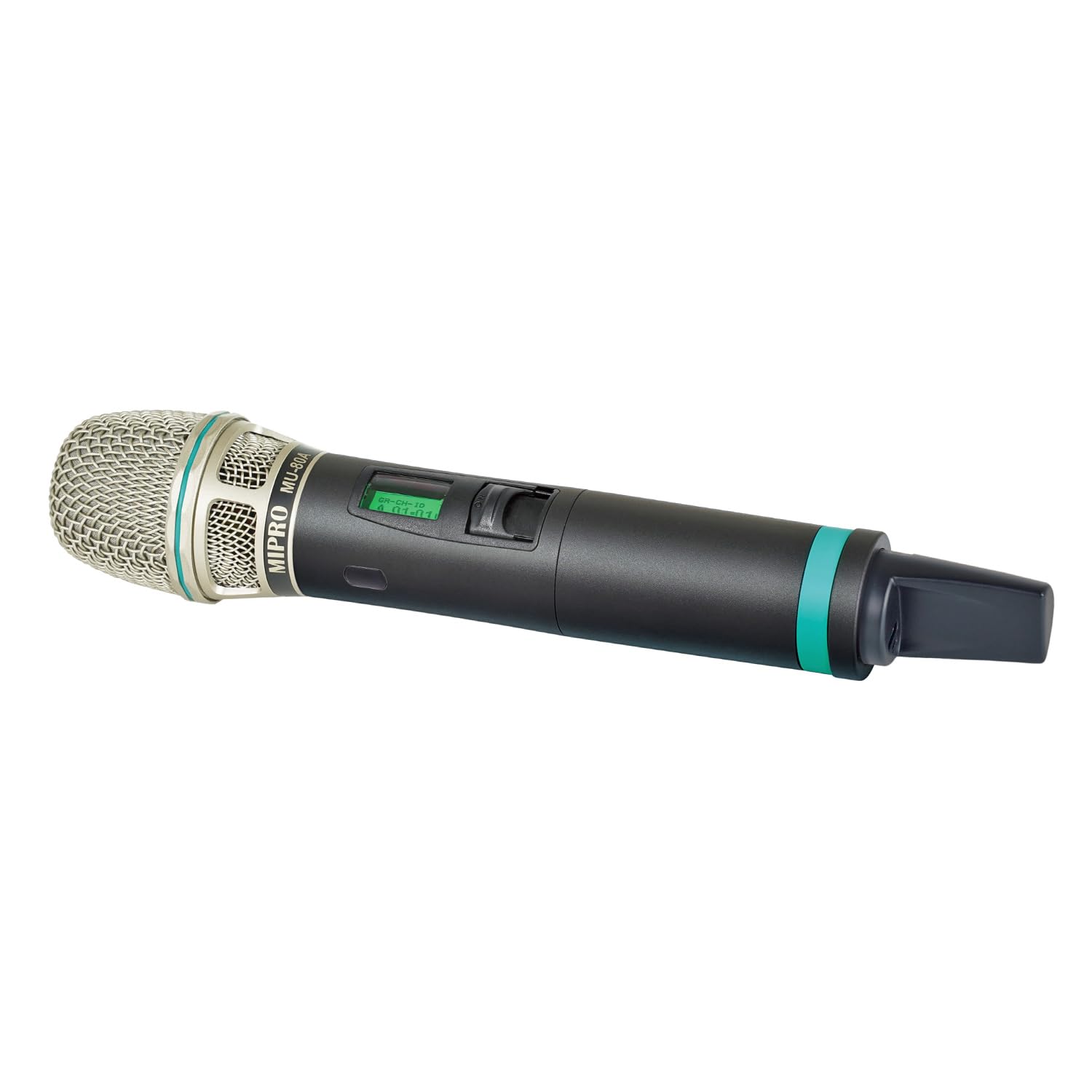 Mipro Sistema audio audio mobile altoparlante con modulo di ricezione a 1 canale 5,8 GHz + microfono trasmettitore manuale (nero, USB, Bluetooth)