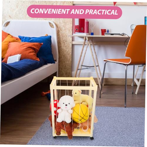 Rangement peluches élastique pour libérer l'espace au sol