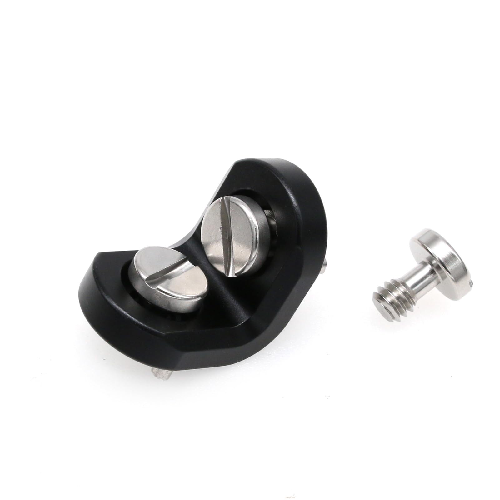 HangTon L Shaped Angle Bracket 3/8"-16 1/4" Corner Brace Joint Mounting Extension Adapter for Teradek Wireless System ARRI Sony RED Camera Monitor Focus Motor