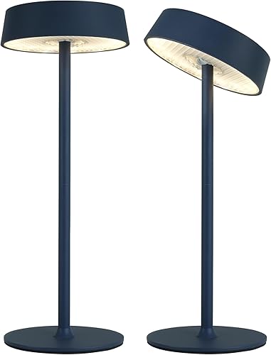 Miniatura 15 de Lámpara inalámbrica, impermeable al aire libre, control táctil regulable de 3 temperaturas de color, portátil con pilas, RGB, función de memoria