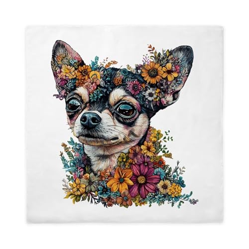CafePress Chihuahua Queen Duvet Cover, Printed Comforter Cover, Unique Bedding