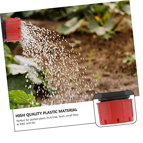 TEHAUX Suprimentos De 600 Peças Aspersores De Envasamento Ajustáveis ​​De Água De Flor Vermelha Para