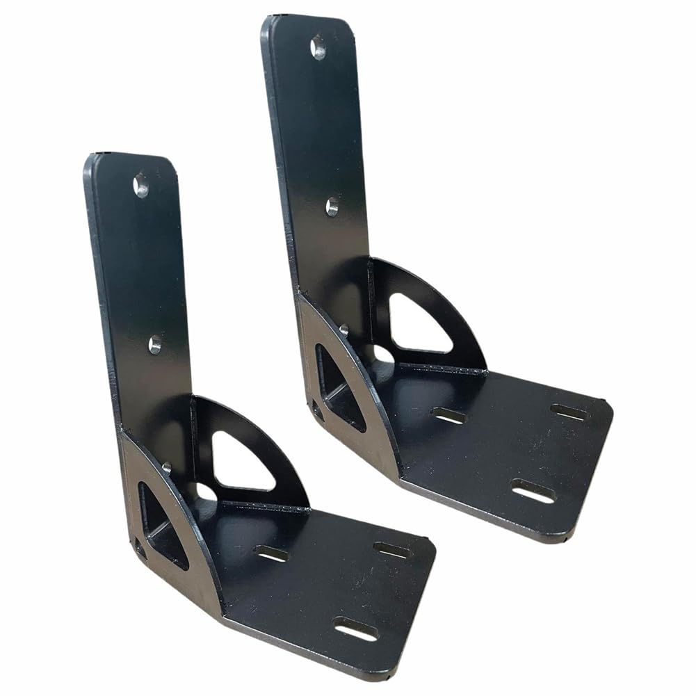Littimoon 2pcs Awning Bracket Replaces 813402 50mm Wide Pre-Drilled Holes Awning Bracket with Gusset