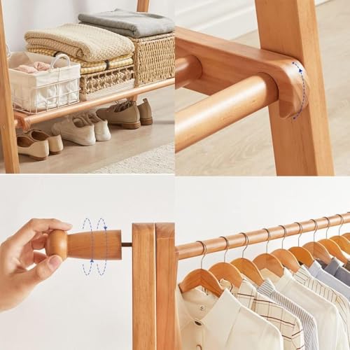 Gsycle Portable Plastic Folding Clothing Hanger, Travel Hangers Coat Hangers Folding Coat Racks with Clip for Home Outdoor Camping Hiking (Pink)