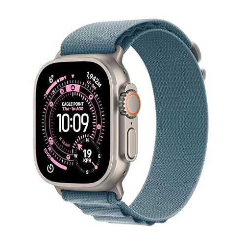 Apple Watch Ultra 3 GPS + Cellular 49mm Natural Titanium Case wit...