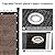 Winpull 6FT x 50FT Privacy Screen Fence Heavy Duty 170GSM Fencing Mesh Shade Net Cover Nickel-Plated Copper Grommets, 95% Blockage Fence for Outdoor Wall Garden Yard Backyard Pool (Brown)