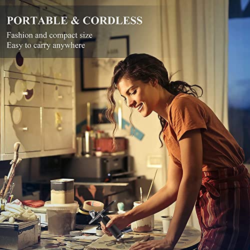 Autolock Upgraded Airbrush Kit With Air Compressor, Portable Cordless Auto Airbrush Gun Kit, Rechargeable Handheld Airbrush Set For Makeup, Cake Decor, Model Coloring, Nail Art, Tattoo #TOP2