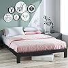 ZINUS Arnav Metal Platform Bed Frame / Wood Slat Support / No Box Spring Needed / Easy Assembly, Black, Queen 517FJpNN1OS. SS100