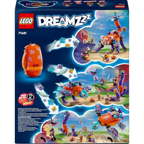 LEGO DREAMZzz Izzie'nin Düş Hayvanları 71481 – 8 Yaş ve Üzeri Kız ve Erkek Çocuklar için Minifigür ve Hayvan Figürleri İçeren Yaratıcı Oyuncak Yapım Seti, Çocuklar için Doğum Günü Hediyesi (328 Parça)