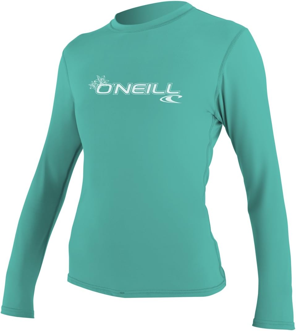 O'Neill Wetsuits Women's Basic Skins Long Sleeve Rash Guard T-Shirt