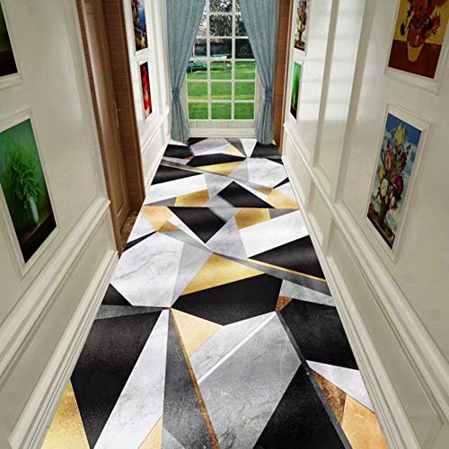 Tapis de passage d'allée 3D extra long pour protéger vos parquets