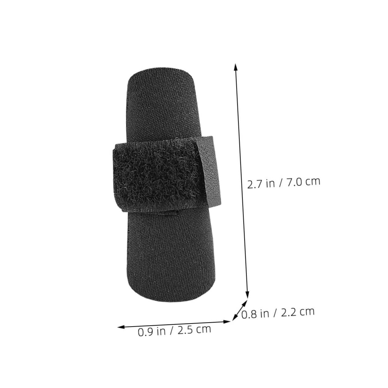 HANABASS 2pcs Sports Finger Splint Wrap Band Finger Guard Brace for Basketball Comfortable Breathable Material Binding Straps