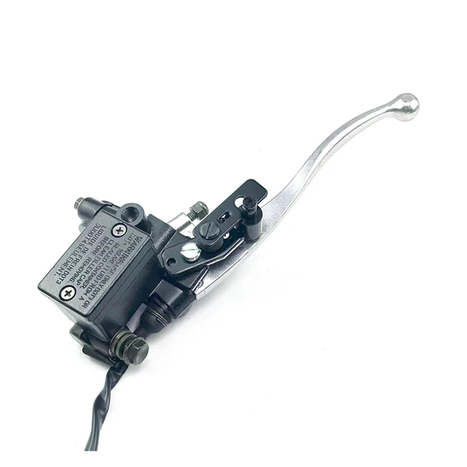Palanca Embrague Motocicleta Conjunto hidráulico Izquierdo y Derecho para Motocicleta, Embrague Freno para Bomba de Cilindro para Maestro(Only-Clutch-Pump)