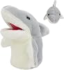 Animal Puppets – Soft Plush Toy, Shark Character, Hand Fit, Colorful Design | Role-Play Puppet Used In Interactive Stories, Parent-Child Theatre, School Activities, Or Birthday Entertainment