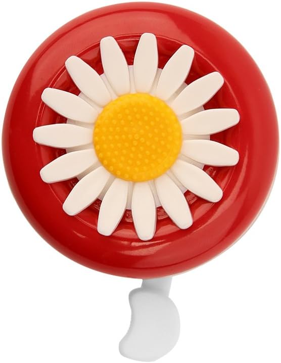 Paliston Kid's Bike Bell, Bicycle Bell for Girls Bike Horny. Toddler Bike Bells (Red & White), B3 Red & White, 22 mm - Image 4
