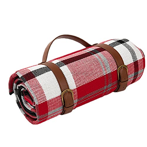 LZJN Manta de pícnic Plegable Manta de Playa de Gran tamaño Anti-Arena Arena Picnic Manta Impermeable Picnic Mat Adecuado para Viajes al Aire Libre y Camping Grande y Grueso Cover
