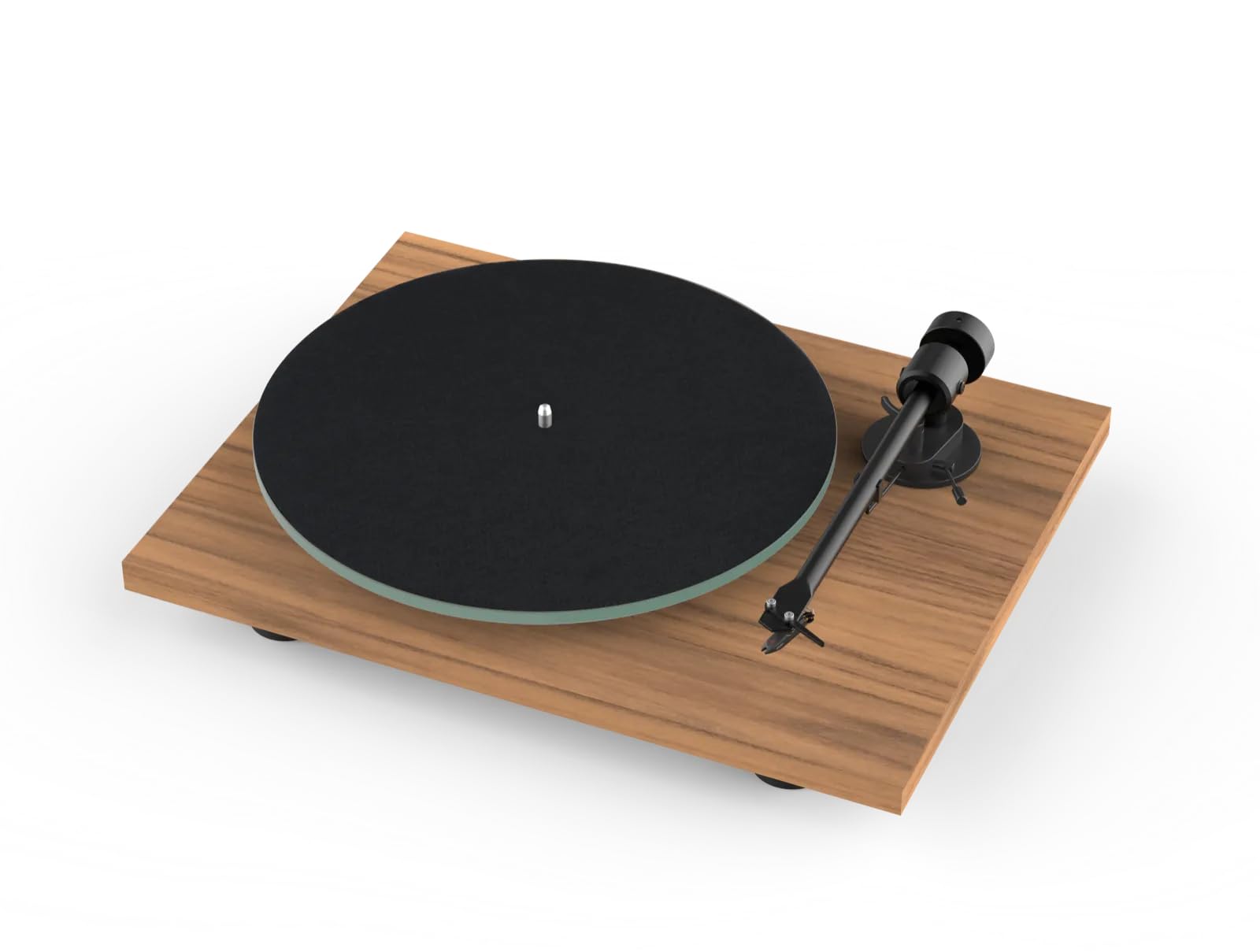 Pro-Ject Tourne-disque T1 Evo Phono avec préampli intégré (noyer)