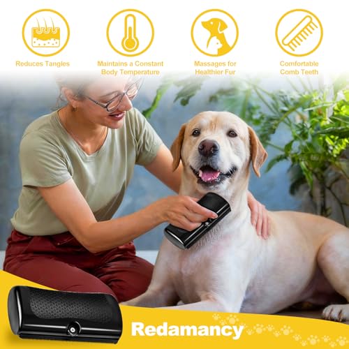 Redamancy Hundebürste Katzenbürste, Bürste Hund, Hundebürste Kurzhaar, Pet Care Brush, Unterfellbürste Hunde Für Hunde Katzen und andere Haustiere