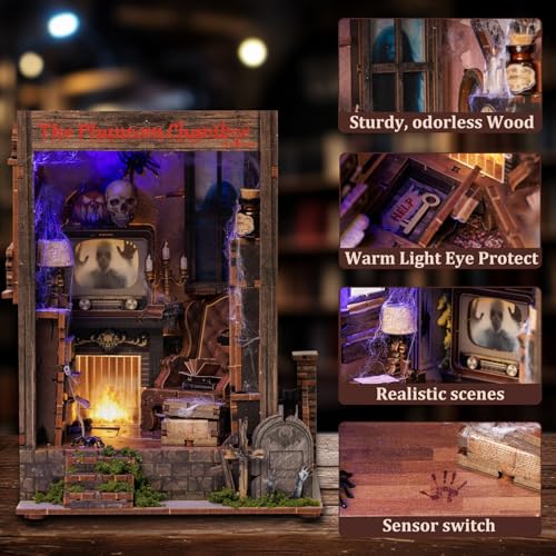 Luuwik Phantom Chamber Haunted Book Nook Kit thumbnail 2