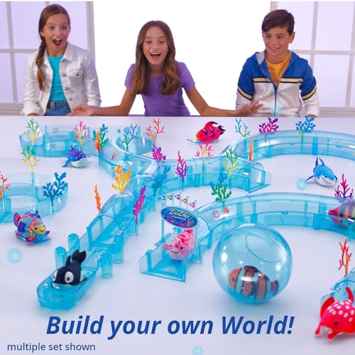 Zhu Zhu Aquarium Coral Reef Tunnel Playset w/ Fish Included by zhuzhu - Image 2